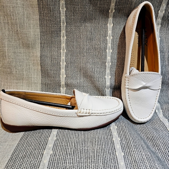 Marc Joseph NY white leather loafers - Picture 2 of 3